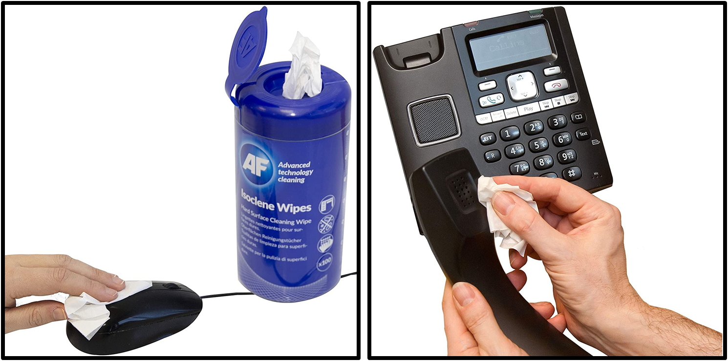 מטליות לניקוי משטחים קשיחים AF INTERNATIONAL ISW100